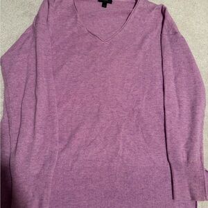J. Crew Lavender wool blend sweater